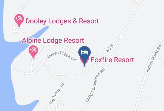 Foxfire Resort Map