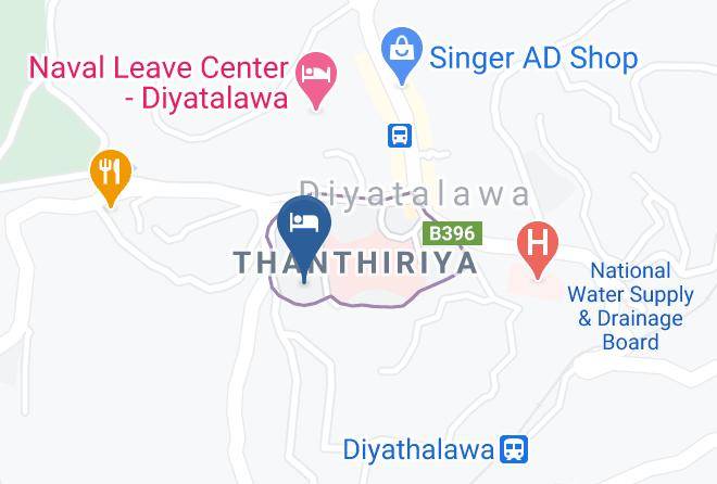 Badulla - Foxhill Diyathalawa Holiday Bungalow Maps