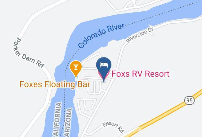 La Paz - Foxs Rv Resort Maps