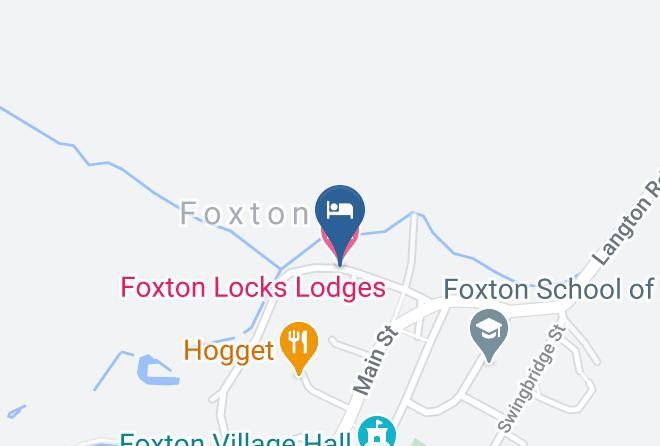 Leicestershire - Foxton Locks Lodges Maps