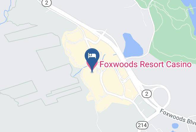 New London - Foxwoods Resort Casino Maps