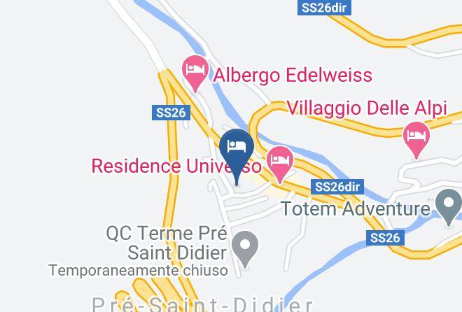 Aosta - Foyer Don Bosco Maps