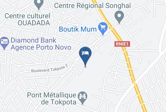 Porto Novo - Foyer Oasis De Tokpota Maps