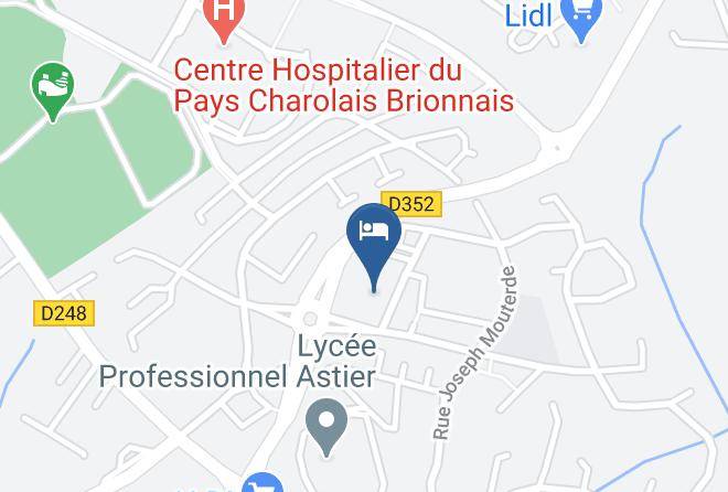 Saone Et Loire - Foyer Parodien Jeunes Travailleurs Maps