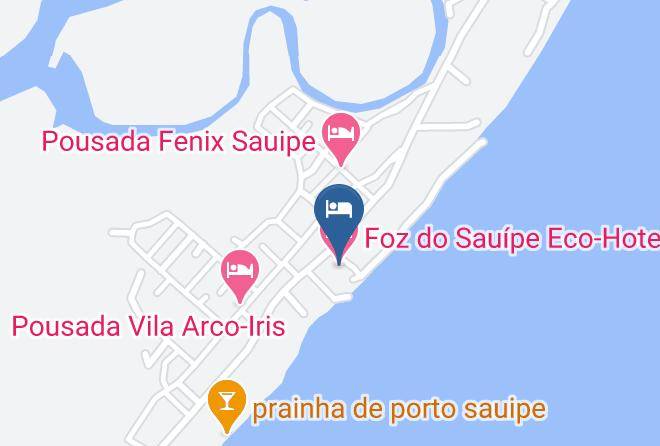 Entre Rios - Foz Do Sauipe Eco Hotel Maps