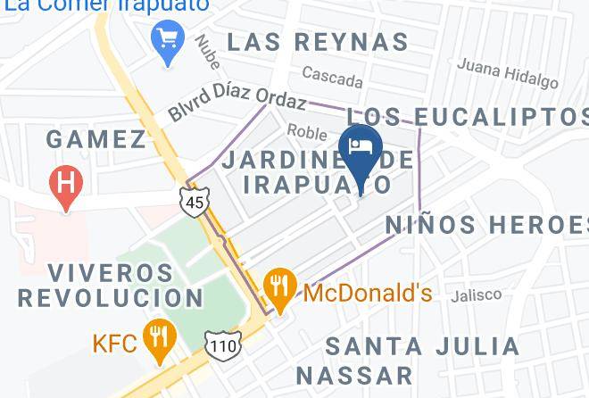 Irapuato - Fraga Hotel Boutique Maps