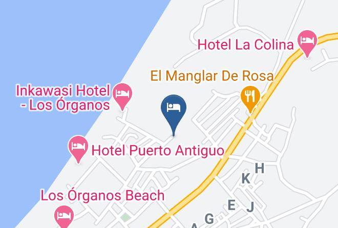 Talara - Fragatas Beach Club Maps