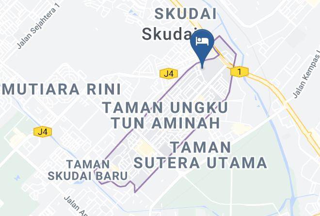 Fragrance Hotel Johor Map