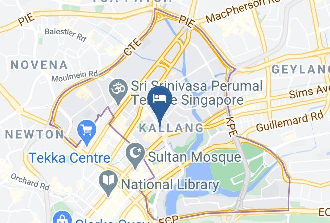 Kallang - Fragrance Hotel Lavender Maps