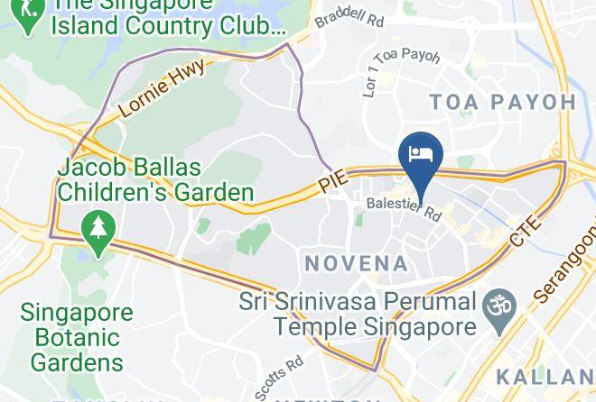 Novena - Fragrance Hotel Oasis Maps