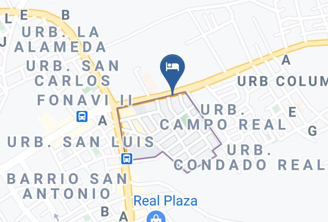 Cajamarca - Frailones Hotel Maps