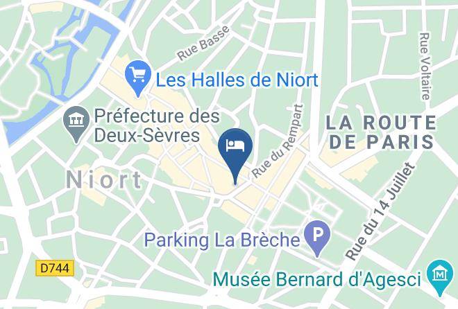 Deux Sevres - France Hotel Maps