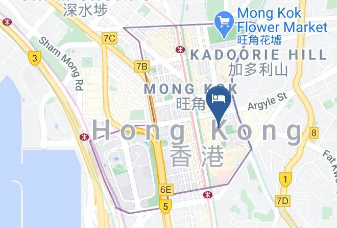 Kowloon - Francis Hotel Maps