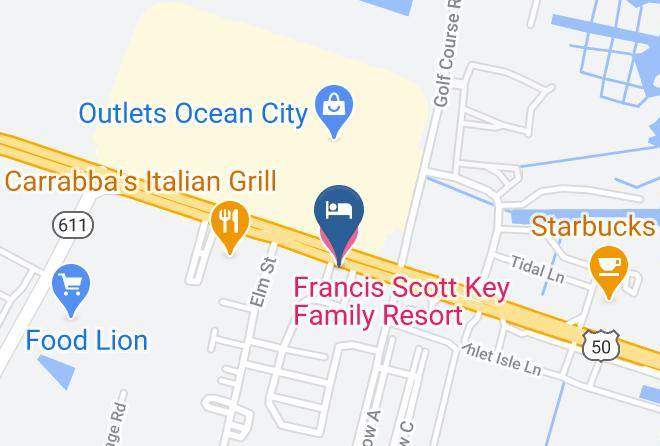 Worcester - Francis Scott Key Family Resort Maps
