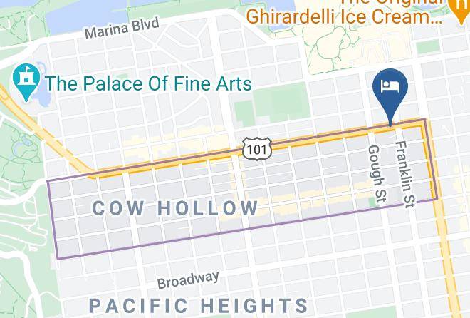 San Francisco - Francisco Bay Inn Maps