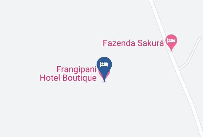 Brotas - Frangipani Hotel Boutique Maps