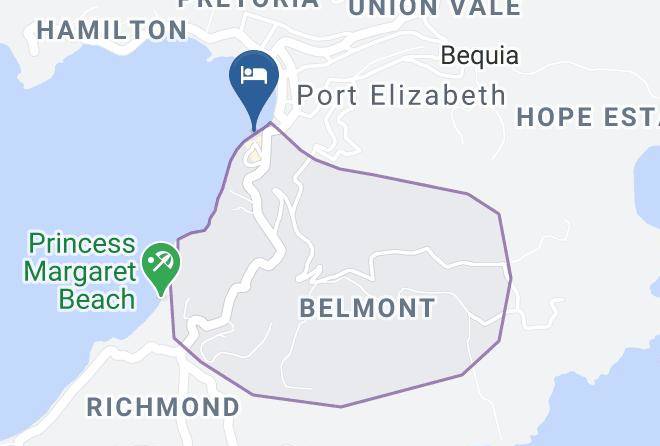 Frangipani Hotel Map