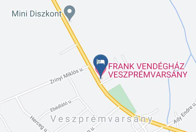 Veszpremvarsany - Frank Vendeghaz Veszpremvarsany Maps