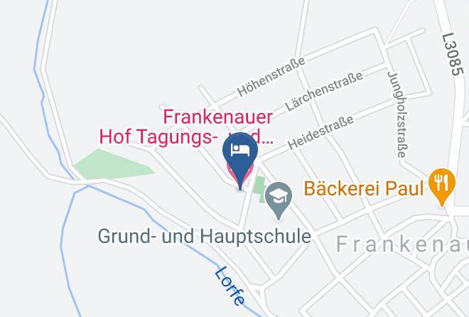 Waldeck Frankenberg - Frankenauer Hof Tagungs Und Freizeit Haus Maps