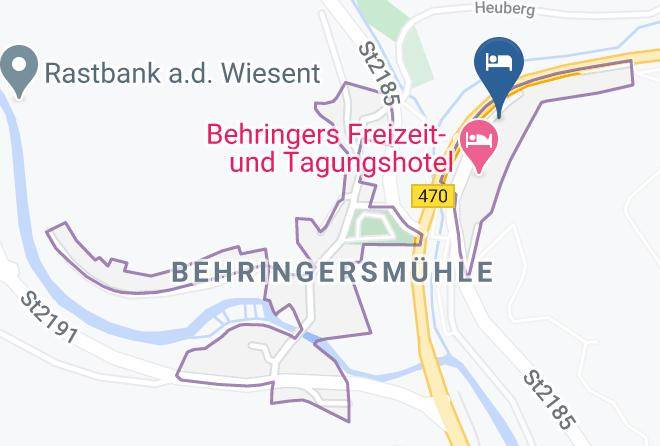 Forchheim - Hotel Landgasthof Frankenstern Maps