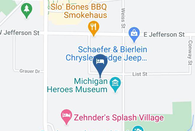 Saginaw County - Frankenmuth Motel Maps