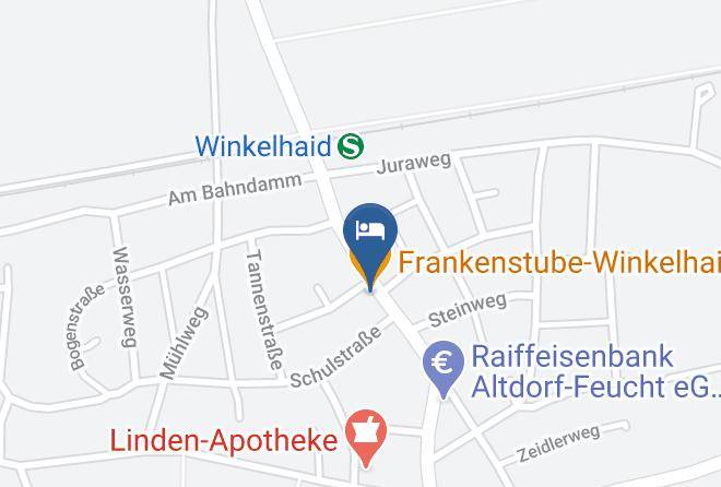 Frankenstube Winkelhaid Map