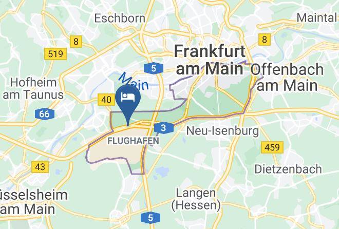 Frankfurt Airport Marriott Hotel Map