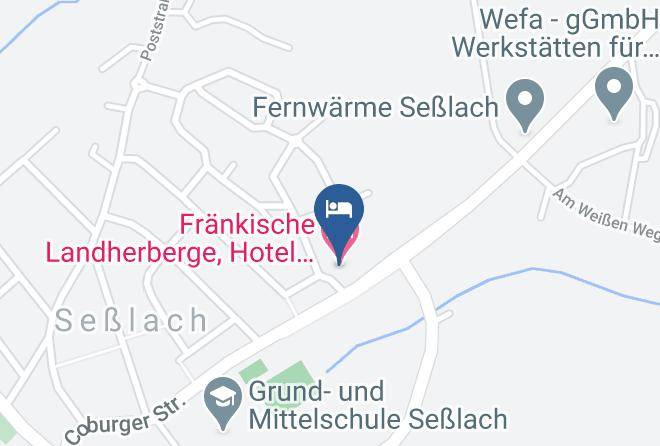 Coburg - Frankische Landherberge Hotel Garni Maps