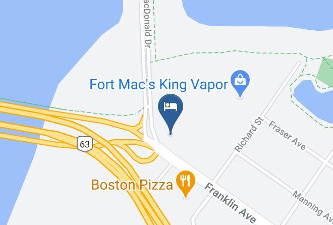 Franklin Suite Hotel Map