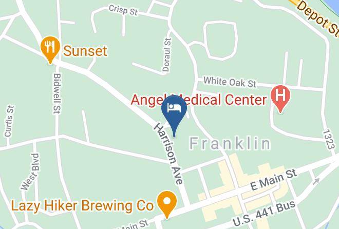Macon - Franklin Terrace Bed And Breakfast Maps