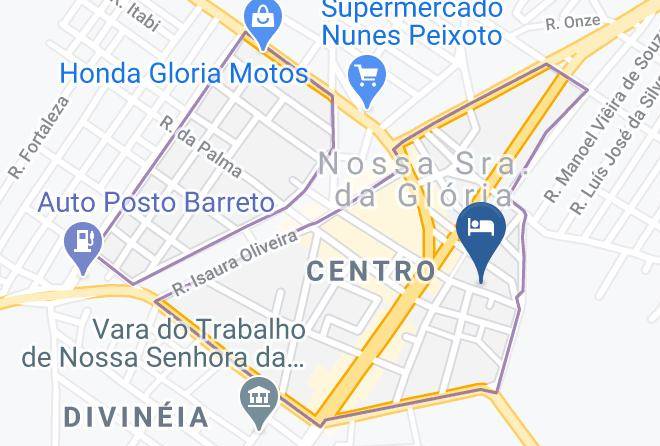 Nossa Senhora Da Gloria - Franks Hotel Maps