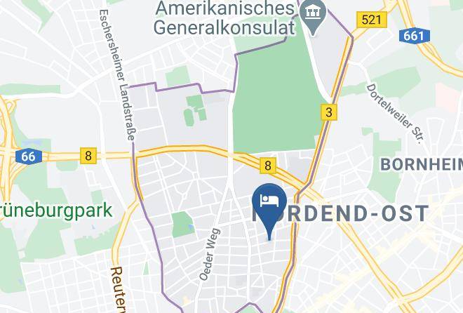 Frankfurt Am Main - Frankstays Maps