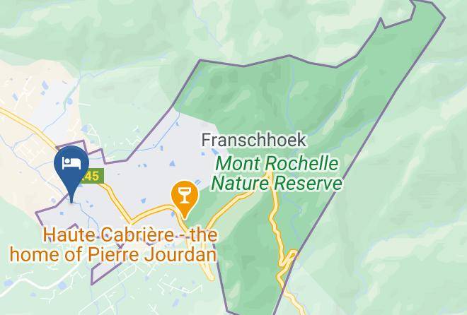 Franschhoek Manor Map