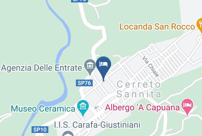 Benevento - Frantoio Giordano Maps