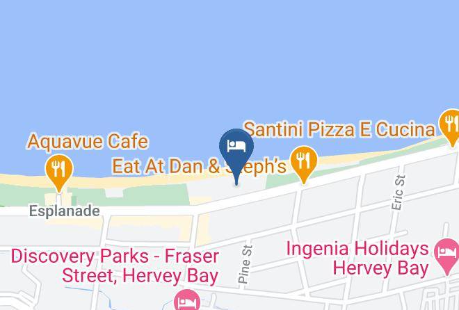 Fraser Coast - Fraser Coast Beachfront Tourist Parks Torquay Maps
