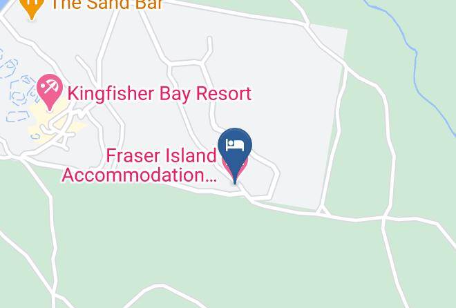 Fraser Coast - Fraser Island Accommodation Waiuta Retreat Kingfisher Bay Maps