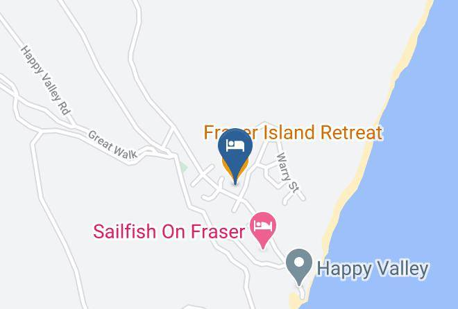 Fraser Coast - Fraser Island Retreat Maps
