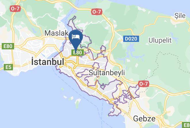 Fraser Place Antasya Istanbul Map