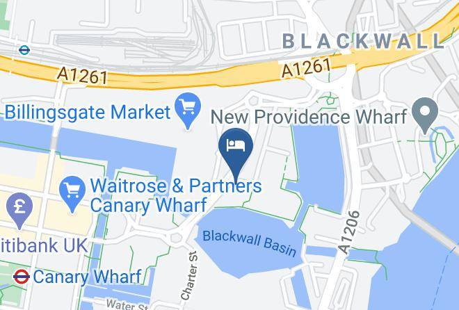 London - Fraser Place Canary Wharf London Maps