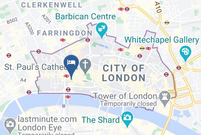 London - Fraser Residence Blackfriars London Maps