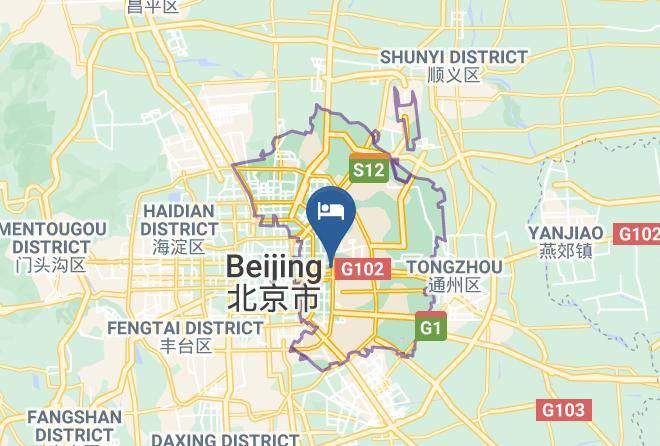 Fraser Residence Beijing Map