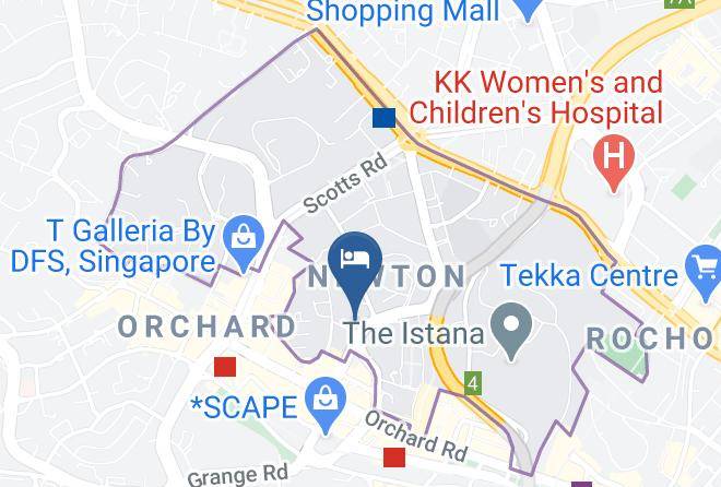 Newton - Fraser Residence Orchard Singapore Maps