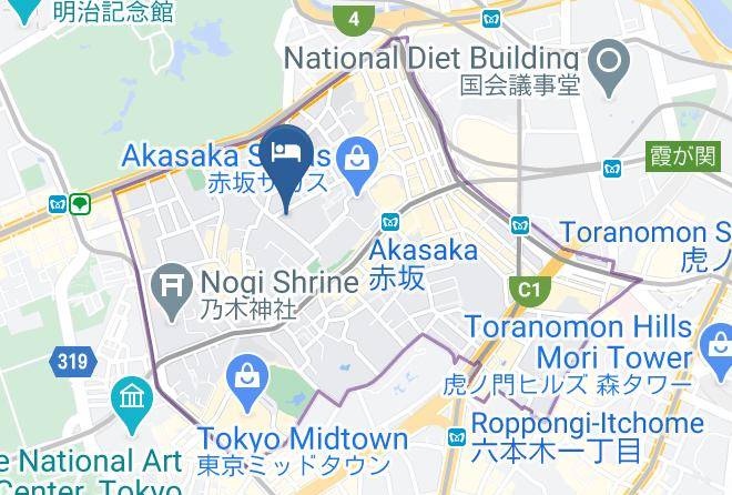 Minato Ward - Fraser Suites Akasaka Tokyo Maps