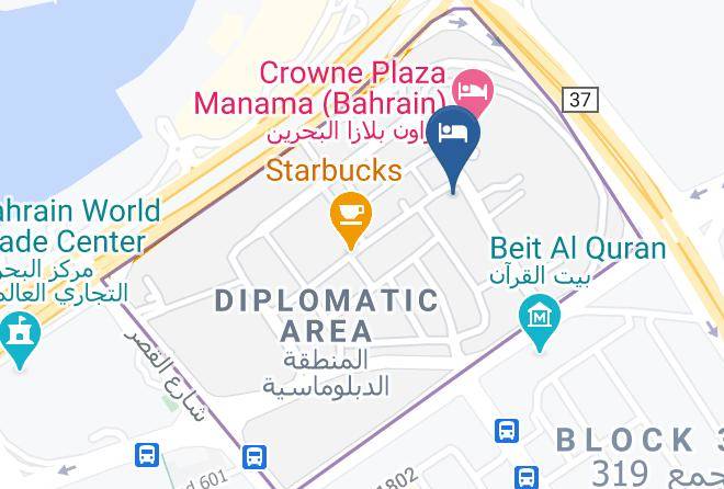 Manama - Fraser Suites Diplomatic Area Maps
