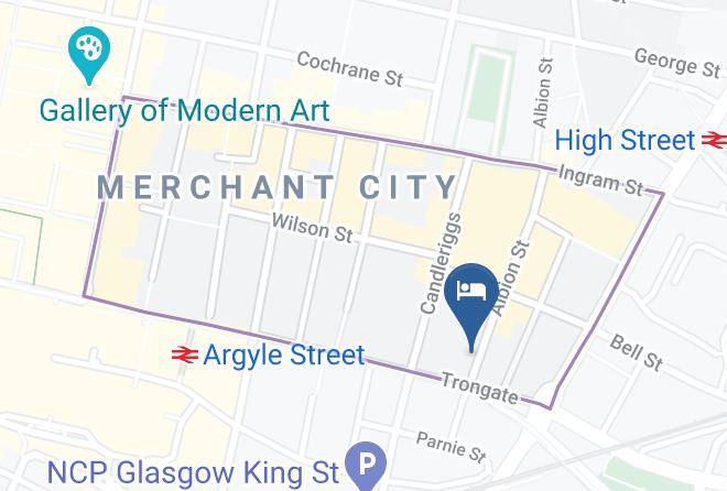 Glasgow City - Fraser Suites Glasgow Maps