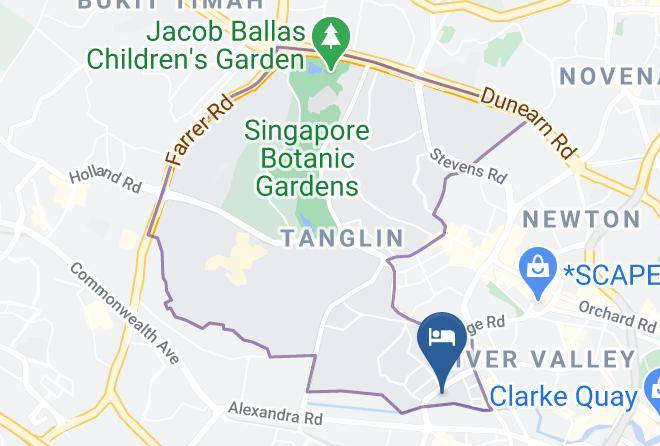 Tanglin - Fraser Suites Singapore Maps