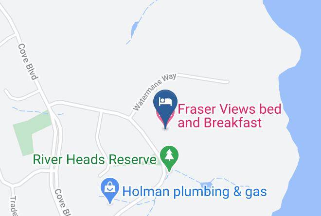 Fraser Coast - Fraser Views Bed And Breakfast Maps