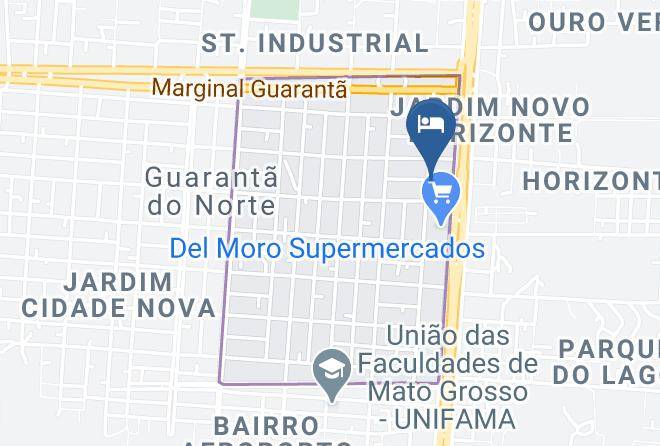 Guaranta Do Norte - Fred Hotel Maps