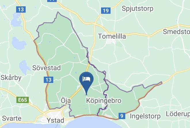 Ystad - Fredriksbergs Kursgard Maps