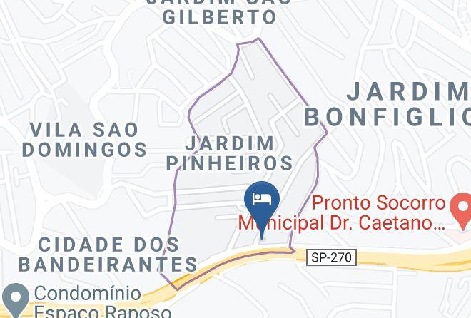 Sao Paulo Butanta - Free Love Motel Maps